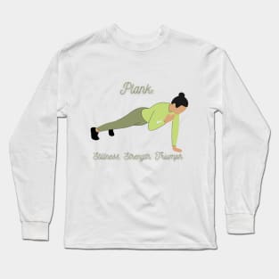 WOMAN PLANK DESIGN Long Sleeve T-Shirt